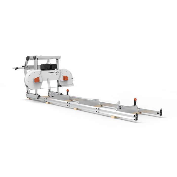 B701 Band Sawmill with 13.5 hp gasoline engine (Briggs & Stratton)
